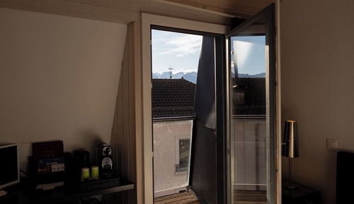 Standard Room with Balcony, City, Mountain & Lake view