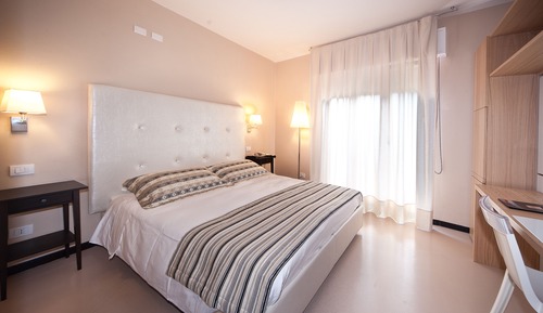 Habitación básica doble, balcón