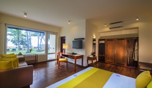 Habitación, vistas al mar