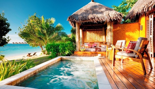 Bungalow Deluxe, frente a la playa