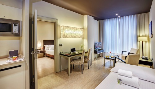 Habitación triple familiar