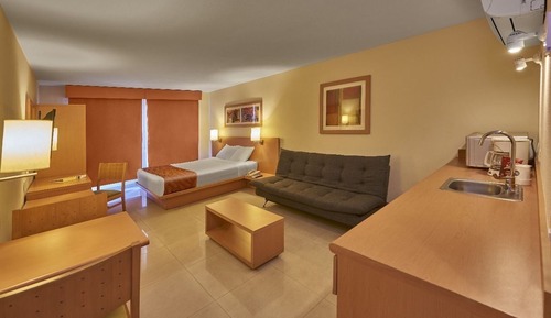 Habitación superior, 1 cama de matrimonio con sofá cama