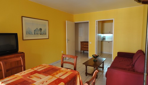 Apartamento, 1 habitación, balcón, vistas al mar