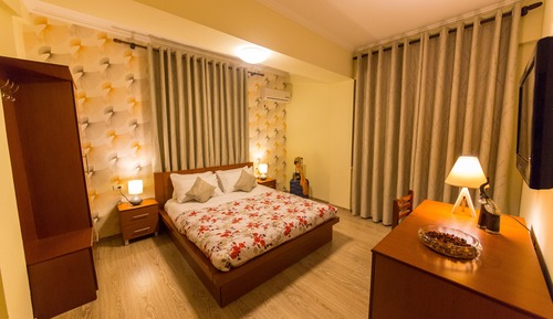 Habitación doble, balcón