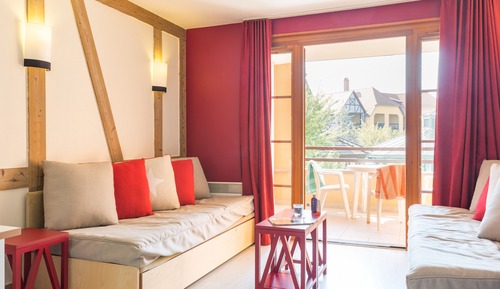 Apartamento, 1 habitación, vistas al jardín