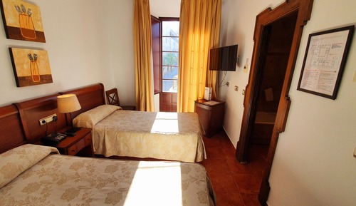 Habitación doble de uso individual