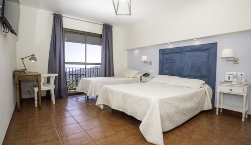 Habitación doble superior, balcón