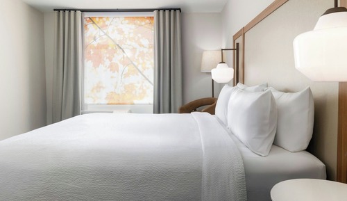 Estudio, 1 cama de matrimonio grande