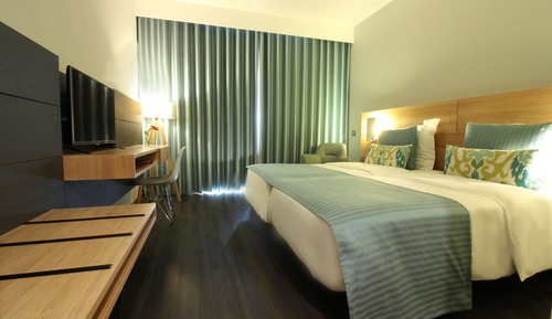 Habitación con 1 cama doble o 2 individuales, vistas a la montaña