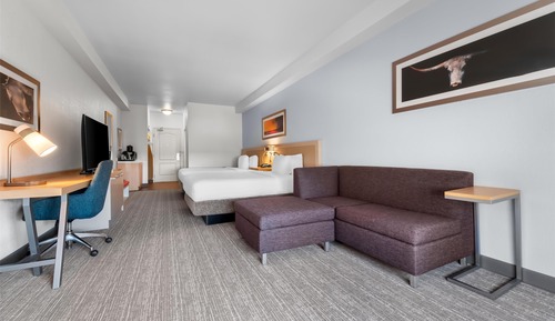 Habitación Deluxe, 2 camas de matrimonio, en esquina