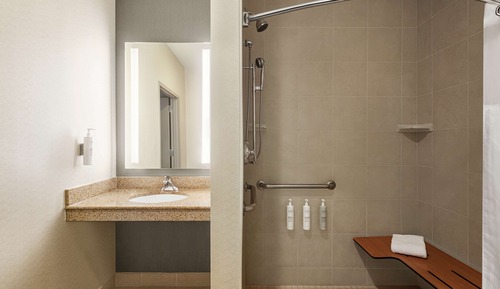 Habitación, accesible para personas con discapacidad