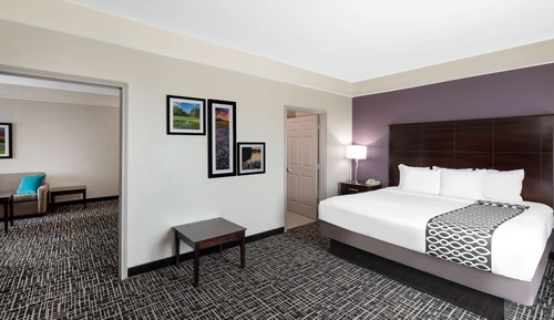 Suite Deluxe, 1 cama de matrimonio grande, no fumadores (Mobility/Hearing, Roll-In Shower)