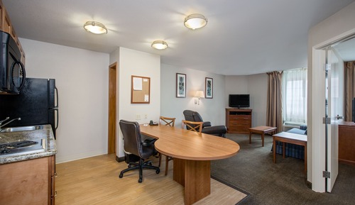 Suite estudio, 1 cama de matrimonio grande, bañera accesible (Communications)