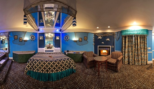 Suite, bañera de hidromasaje (Fireplace)
