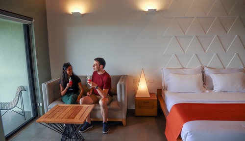 Habitación triple Deluxe, vistas al lago