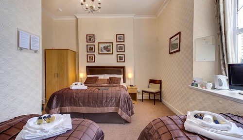 Standard Double Room (Rear View, 1st floor)