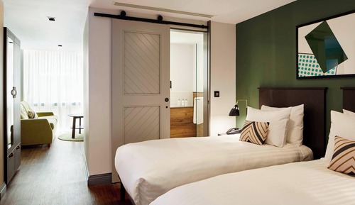 Suite, 2 camas individuales, no fumadores