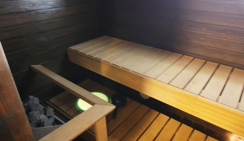 Habitación estándar con 2 camas individuales (With Sauna)