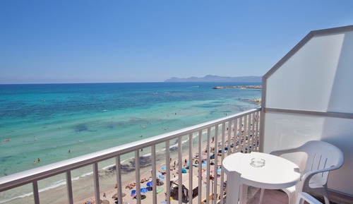 Habitación doble, balcón, vistas al mar