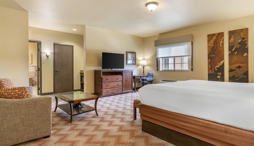 Suite, 1 cama de matrimonio grande, no fumadores (Walk-in Shower;with Sofabed)