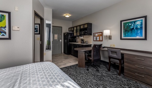 Suite estudio, 2 camas dobles, cocina