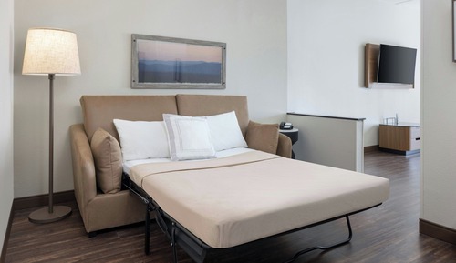 Estudio, 1 cama de matrimonio grande con sofá cama, no fumadores