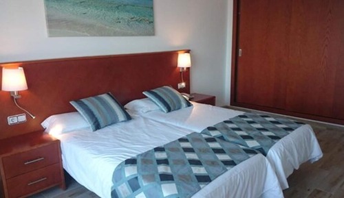 Habitación doble, 2 camas individuales, mirando al mar