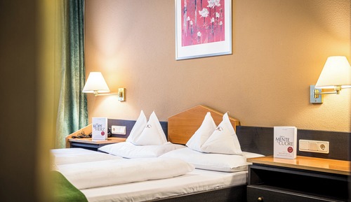 Habitación básica doble, 1 cama de matrimonio (Nontiscordardimé A)