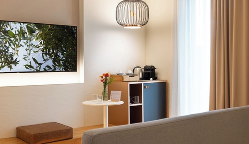 Suite junior, balcón, vistas al parque
