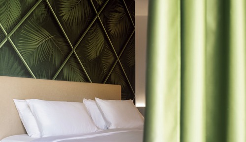 Suite junior, vistas al parque