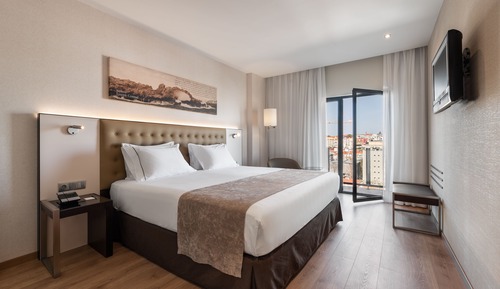 Suite junior, 1 cama de matrimonio grande con sofá cama