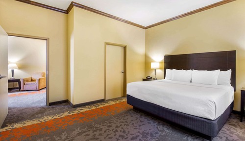 Suite Deluxe, 1 cama de matrimonio grande, accesible para personas con discapacidad, bañera