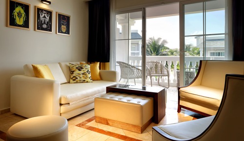 Suite junior, vistas al jardín