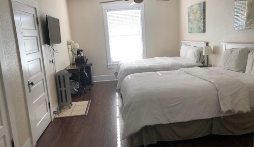 Habitación estándar, 2 camas de matrimonio, no fumadores