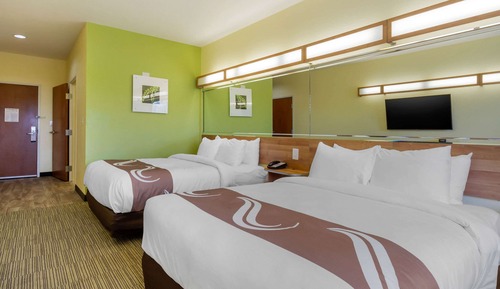Habitación, 2 camas de matrimonio, accesible para personas con discapacidad, no fumadores