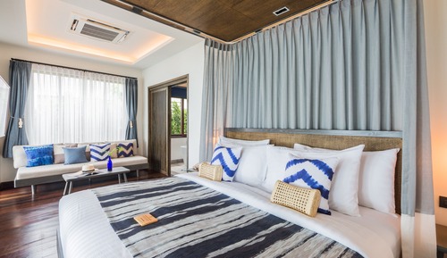 Villa presidencial, 2 habitaciones, piscina privada
