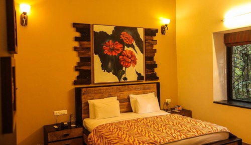 Habitación de lujo, 1 cama doble, vistas al jardín, planta baja