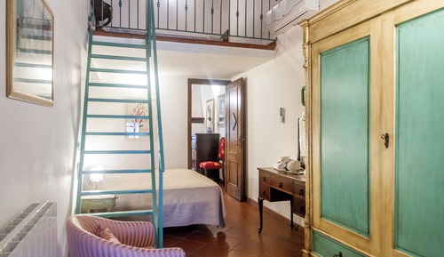Apartamento romántico, 1 cama doble, terraza, vistas a la piscina