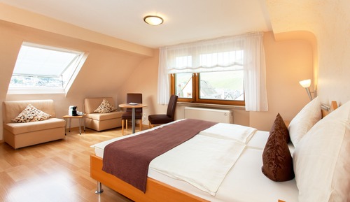 Habitación Confort doble, 1 cama de matrimonio grande, no fumadores, vistas a la ciudad