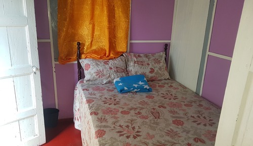 Cabaña estándar, 1 cama de matrimonio, fumadores