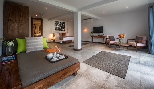 Suite de lujo, 1 cama de matrimonio grande, vistas al mar