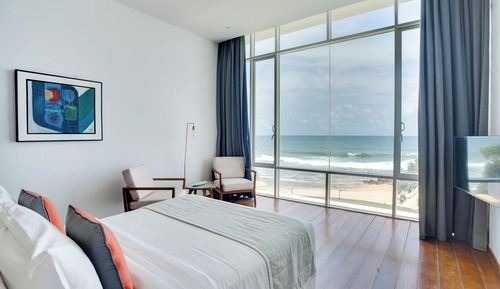 Suite estudio de lujo, 1 cama de matrimonio, vistas al mar