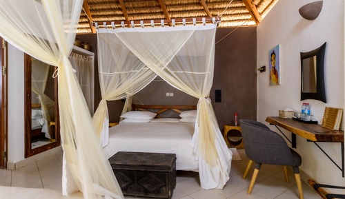 Bungalow superior, varias camas