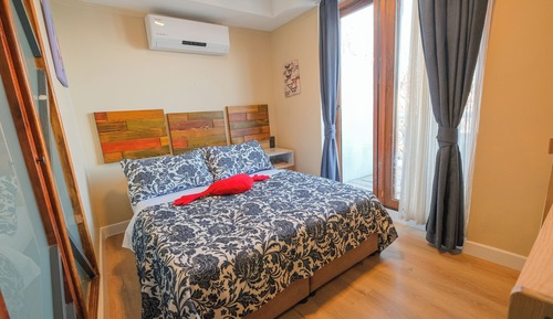Habitación romántica doble, vistas al mar