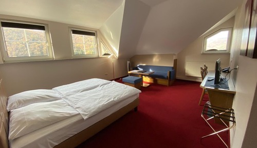 Habitación familiar, 1 cama de matrimonio con sofá cama, no fumadores
