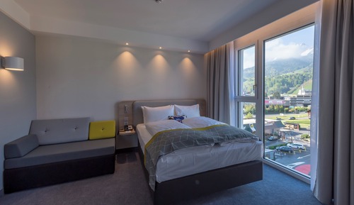 Habitación estándar, 1 cama de matrimonio con sofá cama