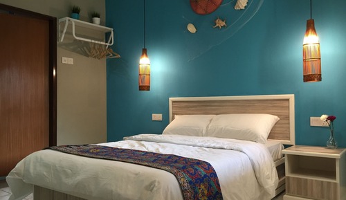 Habitación doble, vistas a la piscina