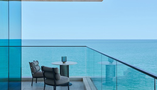 Suite presidencial, vistas al mar