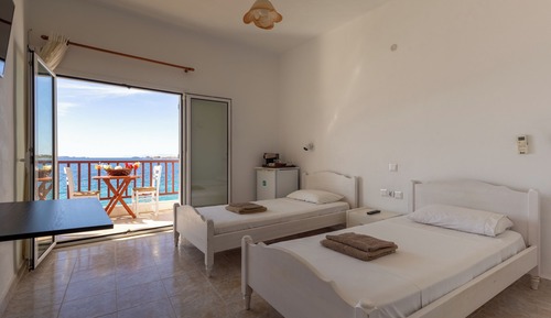 Habitación doble, vistas al mar