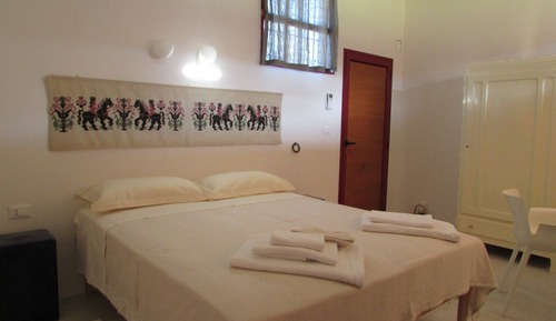 Habitación familiar, patio